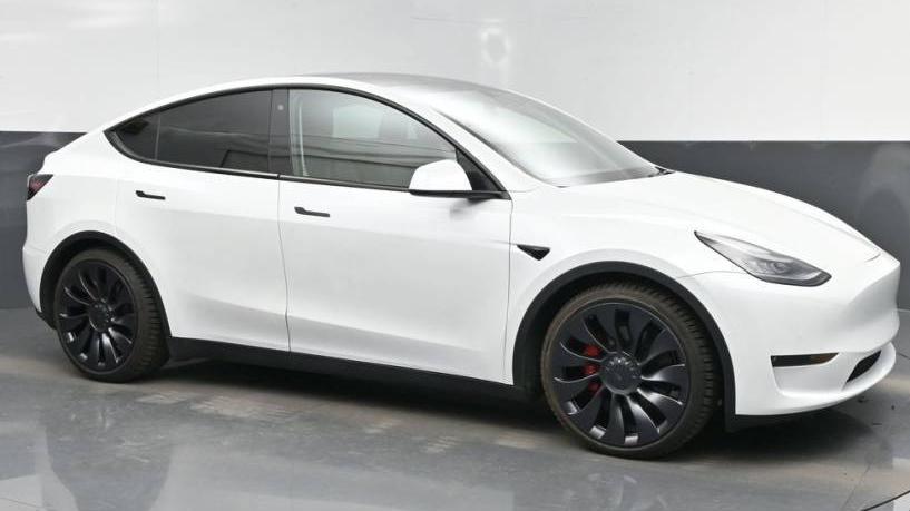 TESLA MODEL Y 2020 5YJYGDEFXLF009863 image